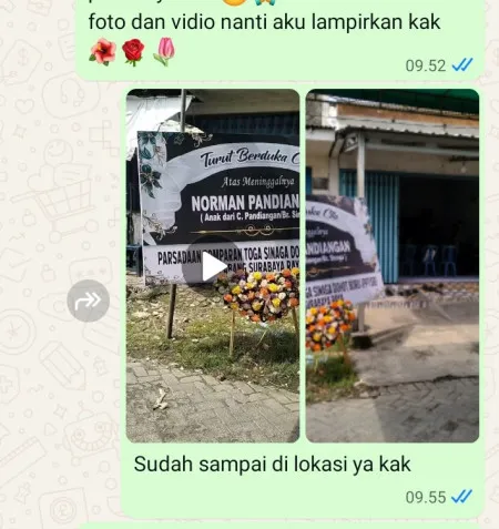 Pengiriman Karangan Bunga Sukadana Compreng